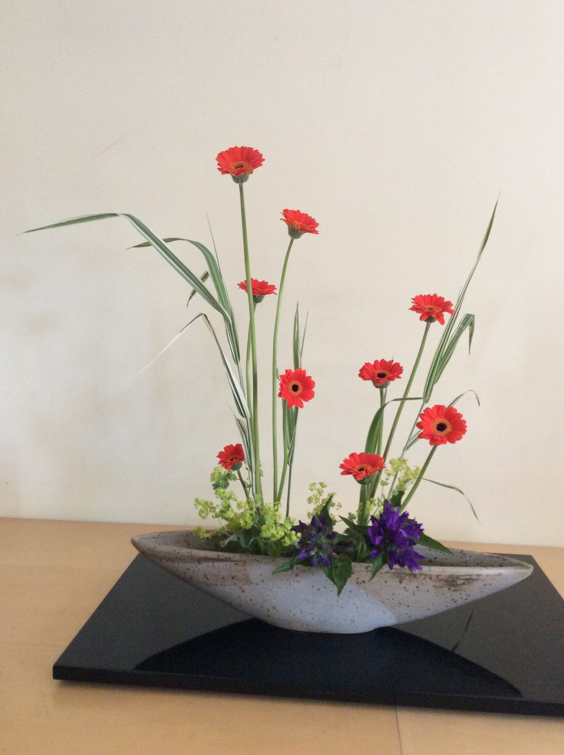Bild vom Kurs Ikebana - Blumen gekonnt gesetzt