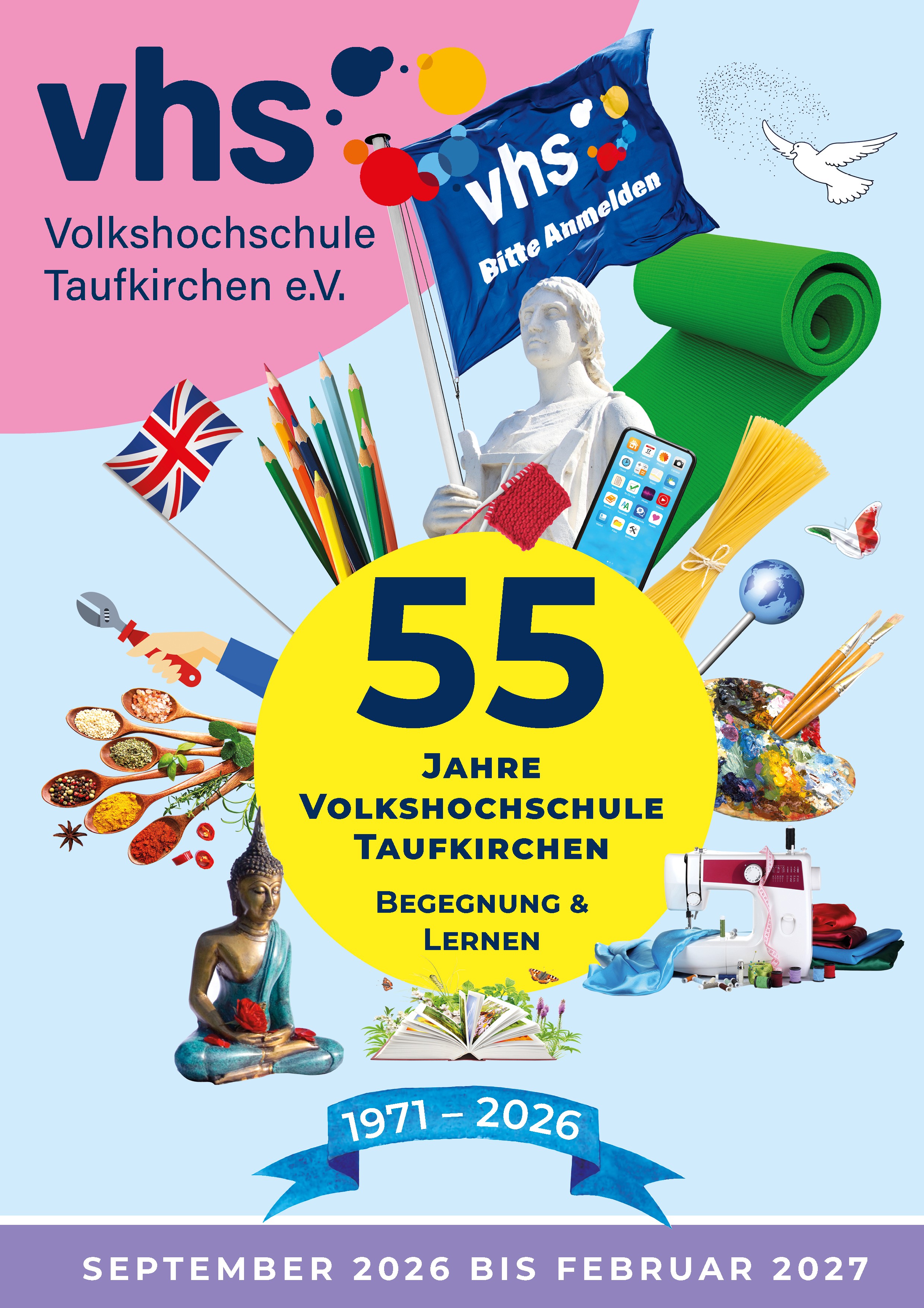 Öffnet die Seite 'Neues Programmheft'